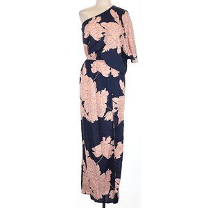 NWT One Shoulder Satin Midi Dress Size Large